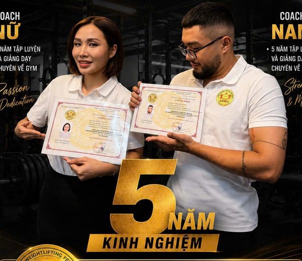 Đội ngũ PT Gym Nam & Nữ