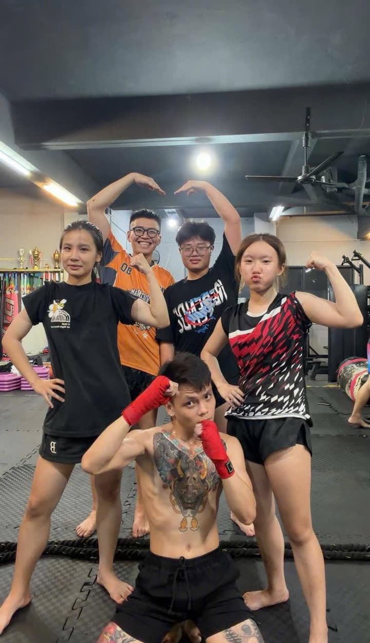 Học viên 175 Team sau giờ tập